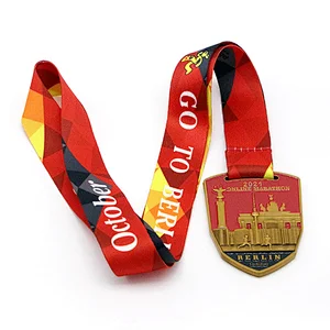 custom virtual marathon medal