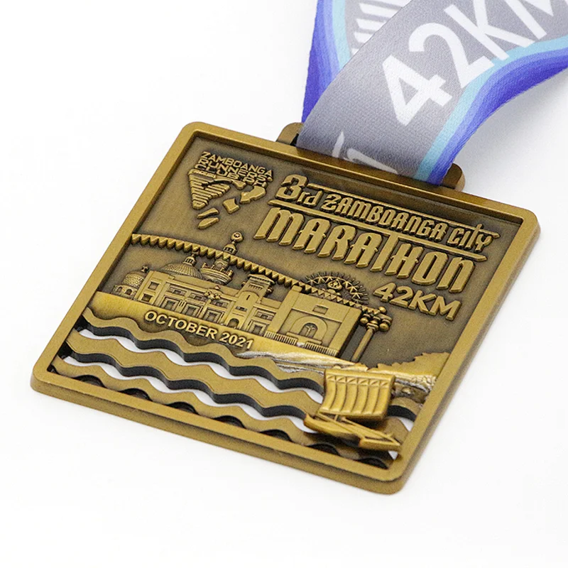 high quality running challenge medals