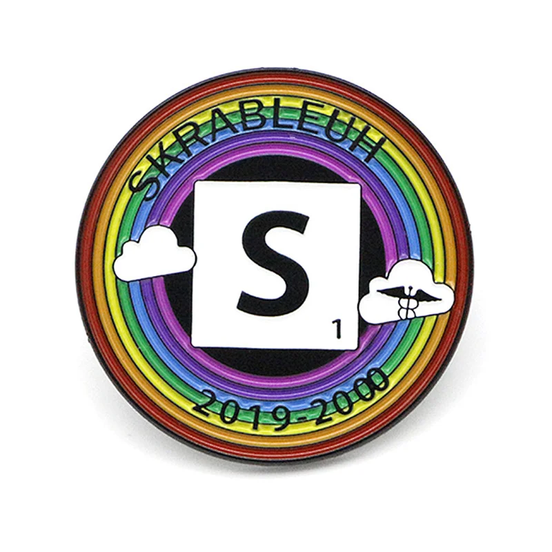 High quality Rainbow Pin badge