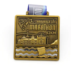 running challenge medals design