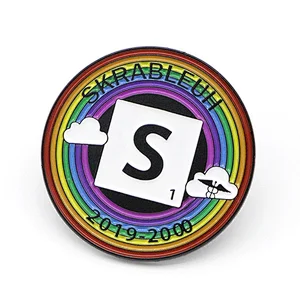 Rainbow Pin badge Factory