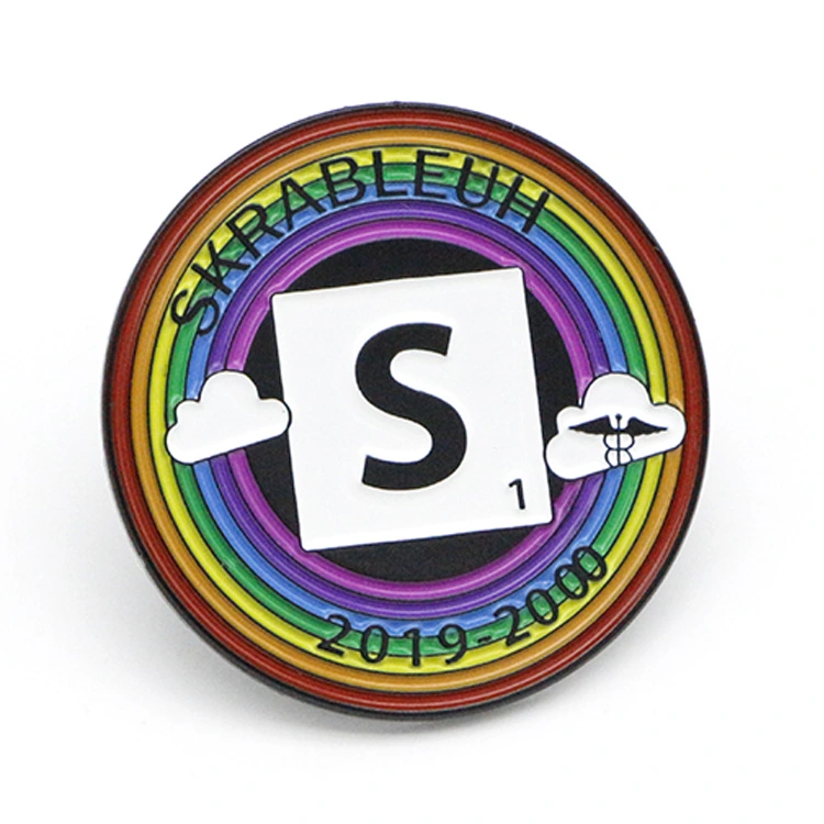 Rainbow Pin badge Supplier