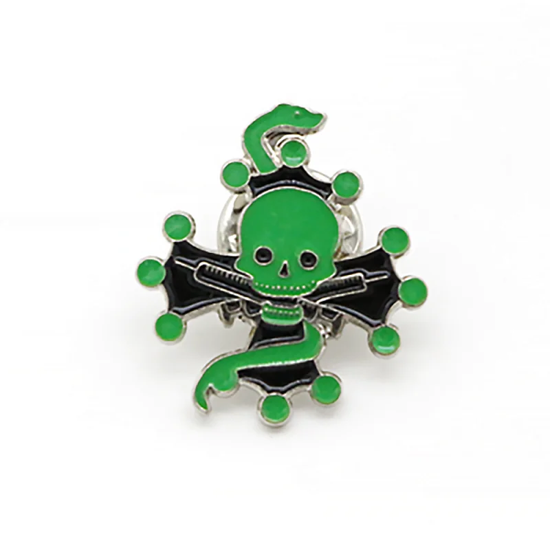 Matt Silver Halloween Badges