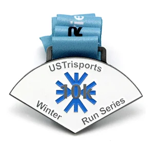 Winter Running 5K 10K and 15K Medal