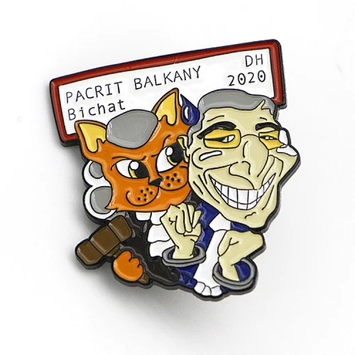 Exaggerated Cartoon Badge