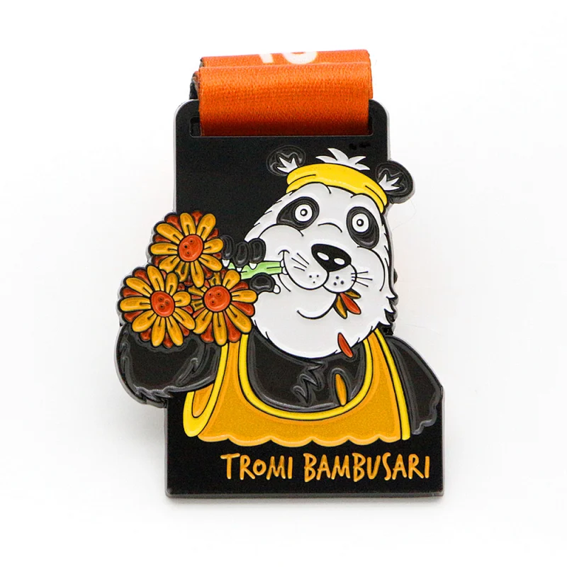 Black The Panda Medal