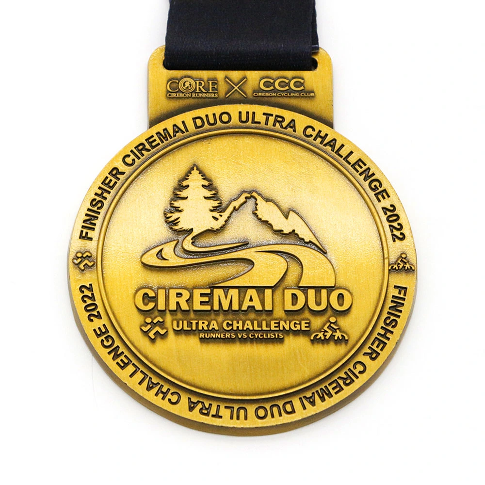 Antique Gold Park Run Medal