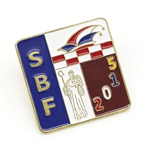 Silver Pin Badge