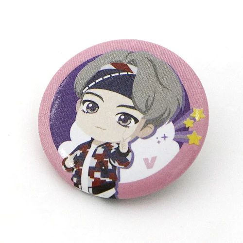 Cartoon Figure Badges