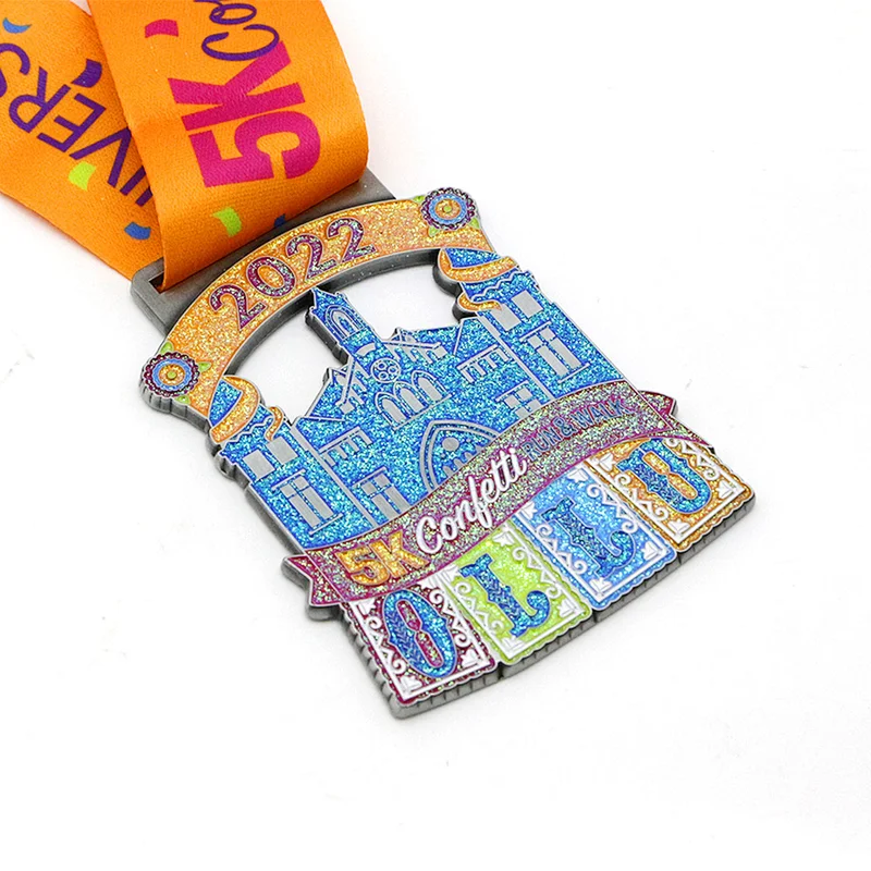 5K Hollow Out Sport Medal