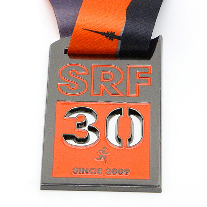 Silver 30 Logo Medal