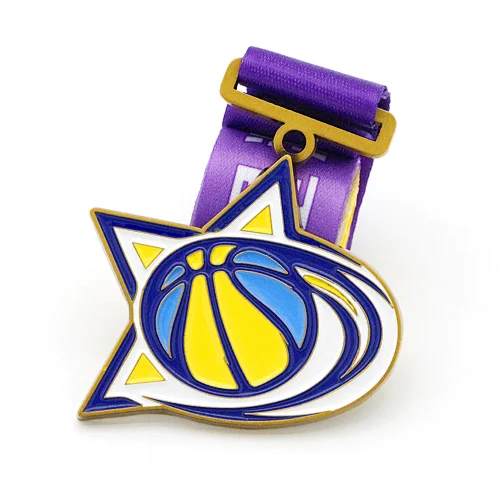 Basketball Memorial Medal