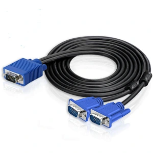 VGA Splitter Cable for Screen Duplication