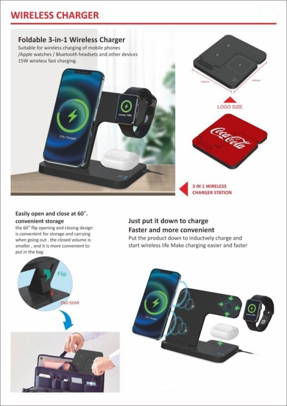 fold 3 wireless charging