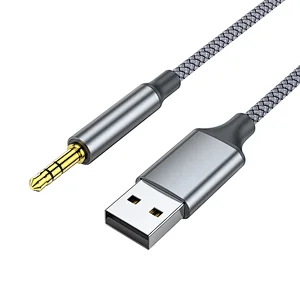 High Quality A M to 3.5 M AUX Audio Cable