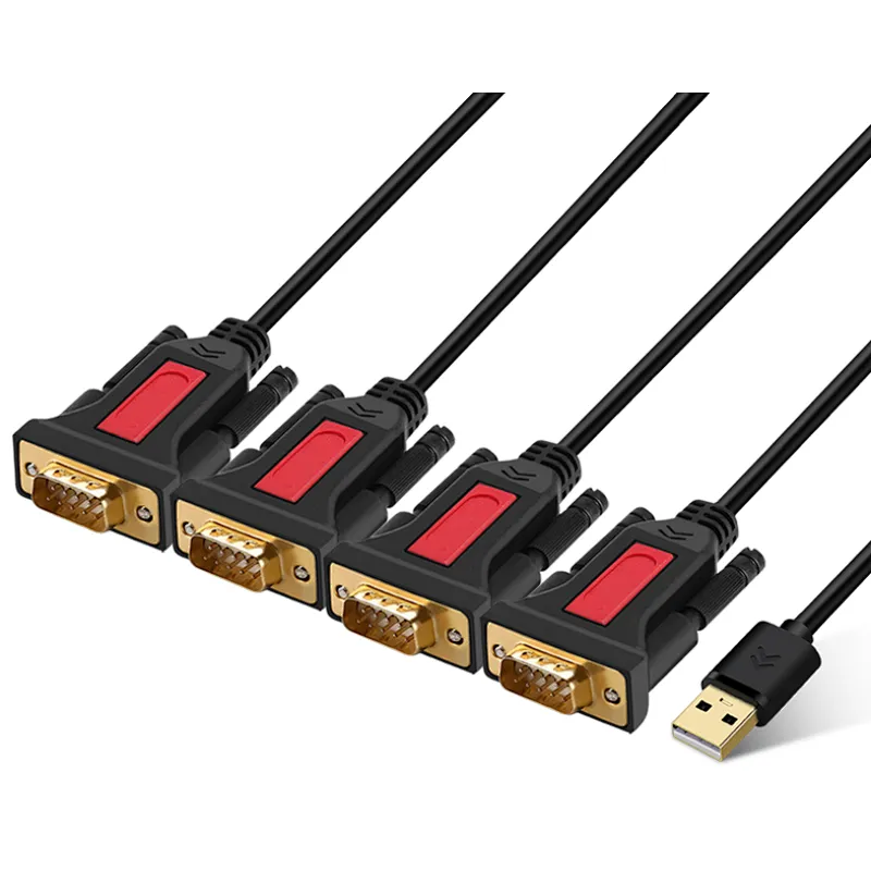 High Quality USB to 4 RS232 Cable