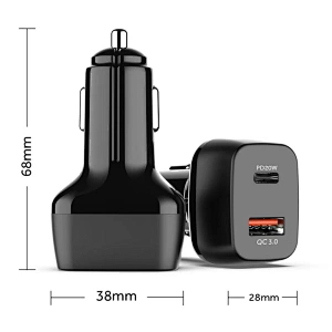 High Quality UL FCC Certified 24W 38W Fast Car Charger
