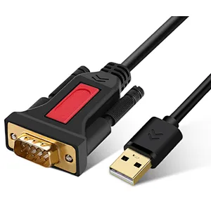 High Quality USB to RS232  DB9 M F Cable