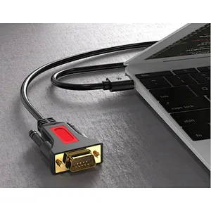 High Quality USB to RS232  DB9 M F Cable