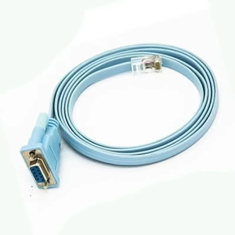 8P8C to DB9 COM Cable RS232 F RJ45 LAN Cable RS232 Cable