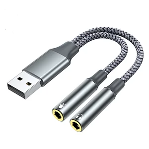 1 Male for 2 Female Audio Cable