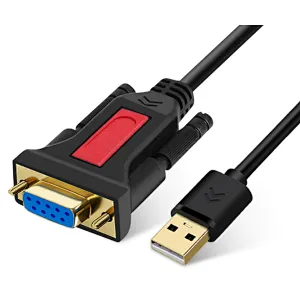 High Quality USB to RS232  DB9 M F Cable