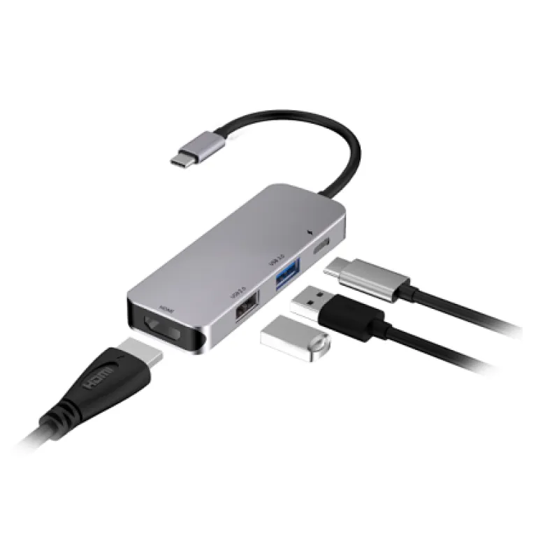 High Quality 60Hz Type-C TO HDMI 4 in 1 Docking Station