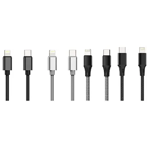 type c -lightning braided  cable