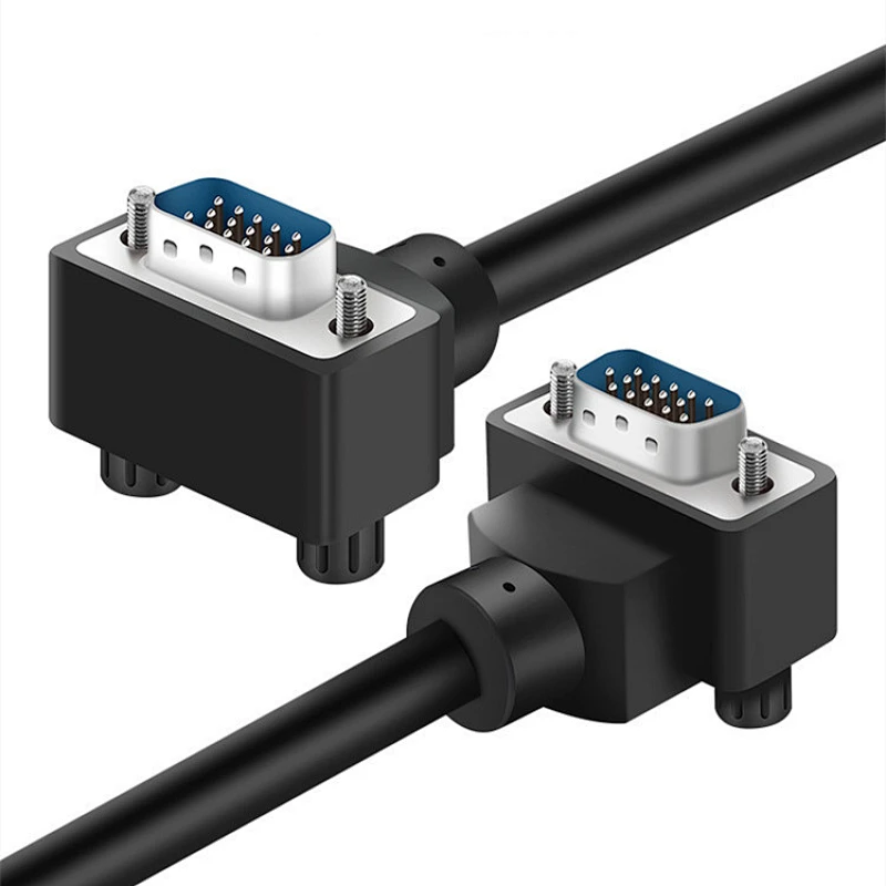 VGA  Projector 90° Cable HDB3 15P Display Set top box communication cable HD TV Transmission cable