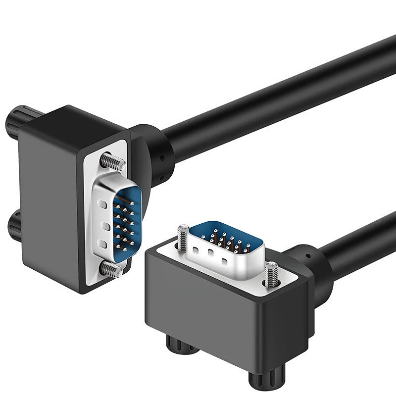VGA Projector 90° Cable HDB3 15P Display Set top box communication cable HD TV Transmission cable