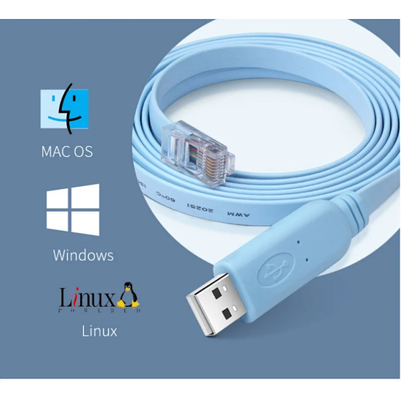 High Quality USB to RJ45 Console Cable