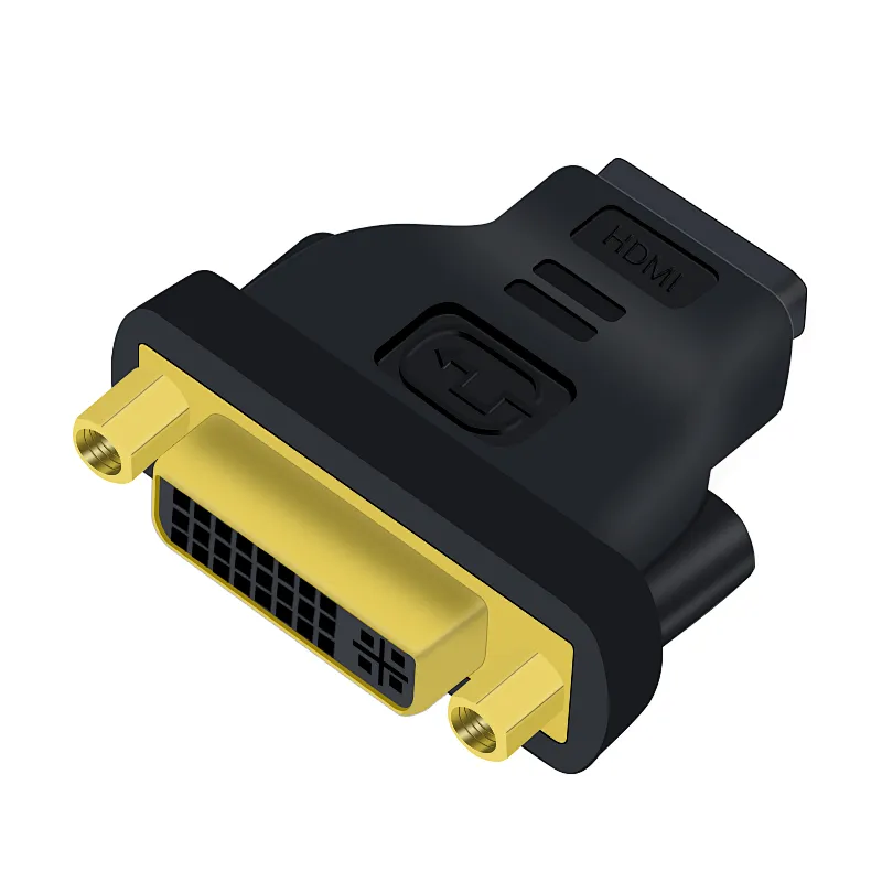 High Quality Gold Plated DVI HDMI Adapter Connector