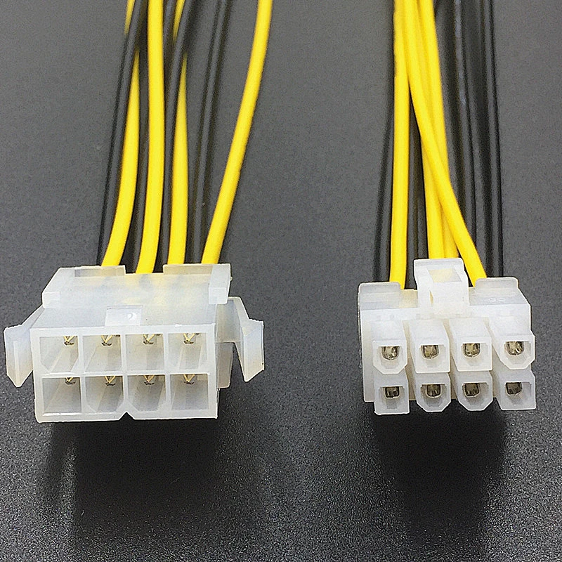 8Pin Power Extension Cable ATX Case Power Cord  Extension Cable ATX Power Mainboard 24PIN to 24pin/20pin Mainboard