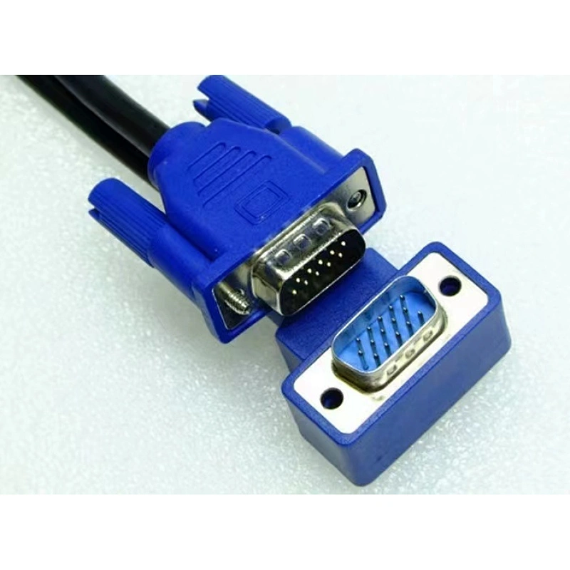 VGA  Projector 90° Cable HDB3 15P Display Set top box communication cable HD TV Transmission cable
