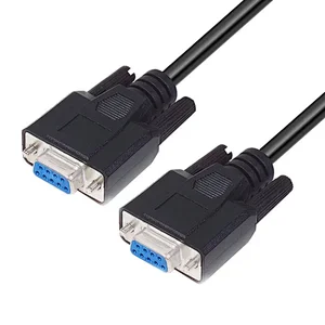 D-SUB9 RS232 Cable com Cable DB9 M-F Extension Cable