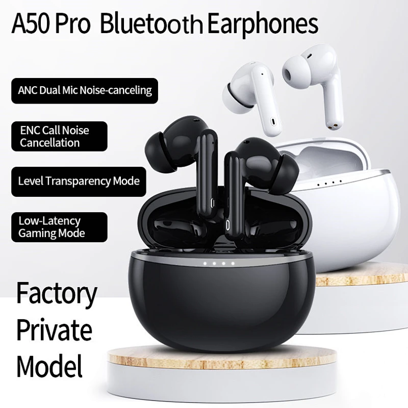 A50 Pro True wireless Bluetooth Earbuds Earphone factory private model