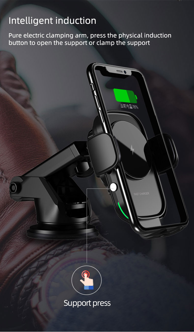 car holder wireless charger
