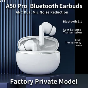A50 Pro True wireless Bluetooth Earbuds Earphone factory private model