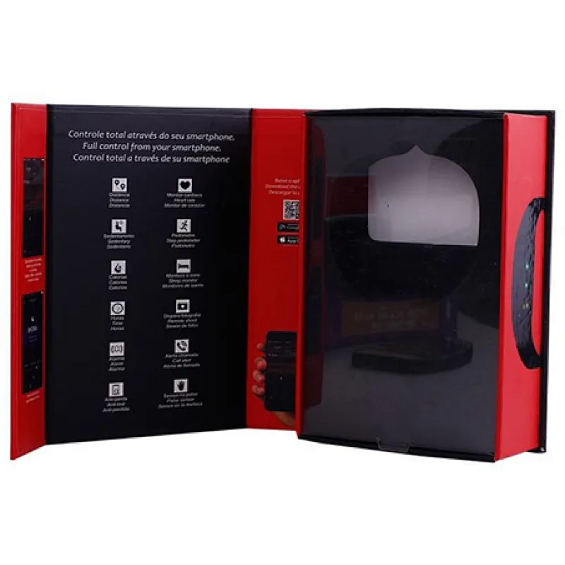 Electronic bracelet packaging box series