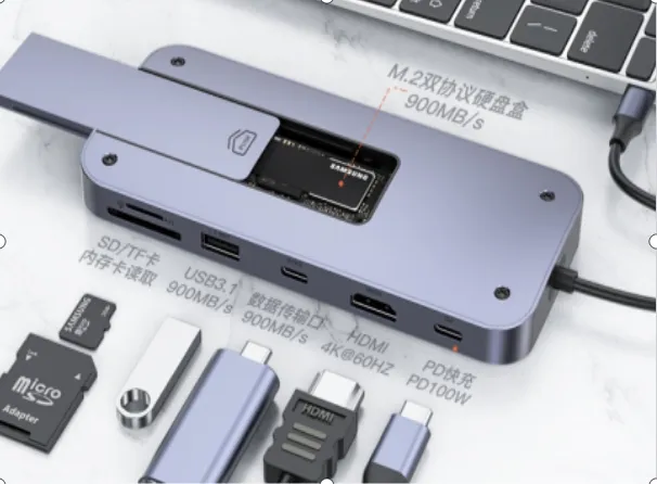 7 in 1 docking station