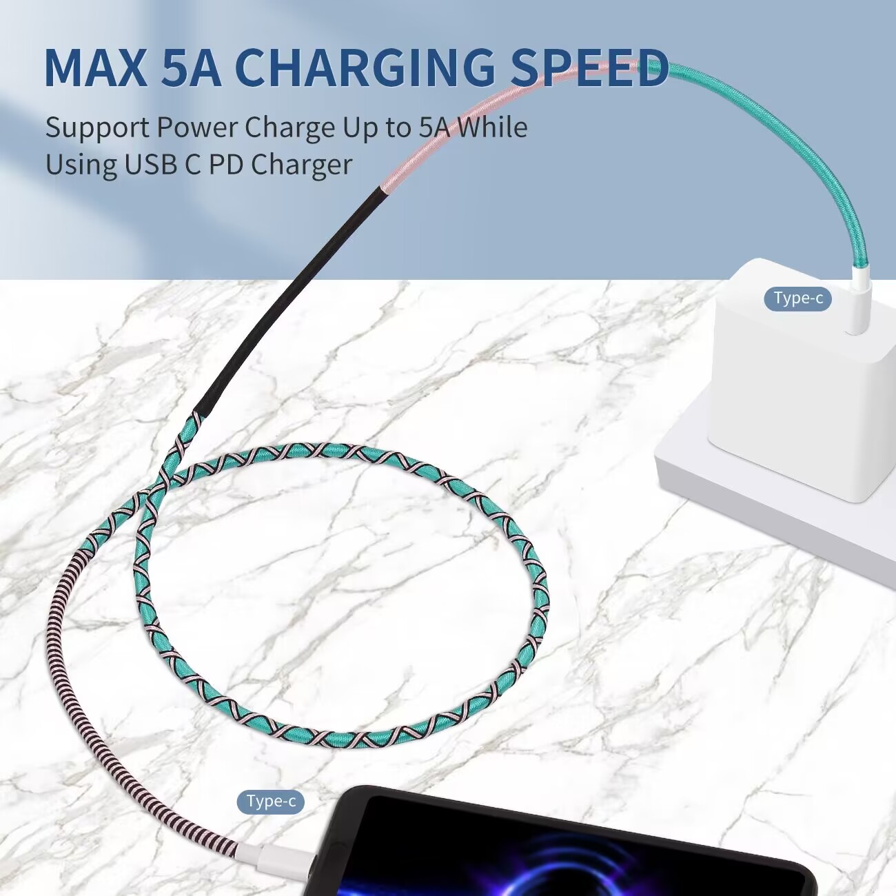 PD fast charging cable