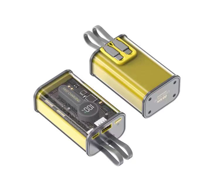 transparent power bank 10000mah