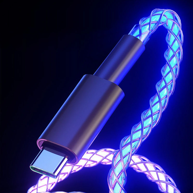 RGB Glowing Charging Cable