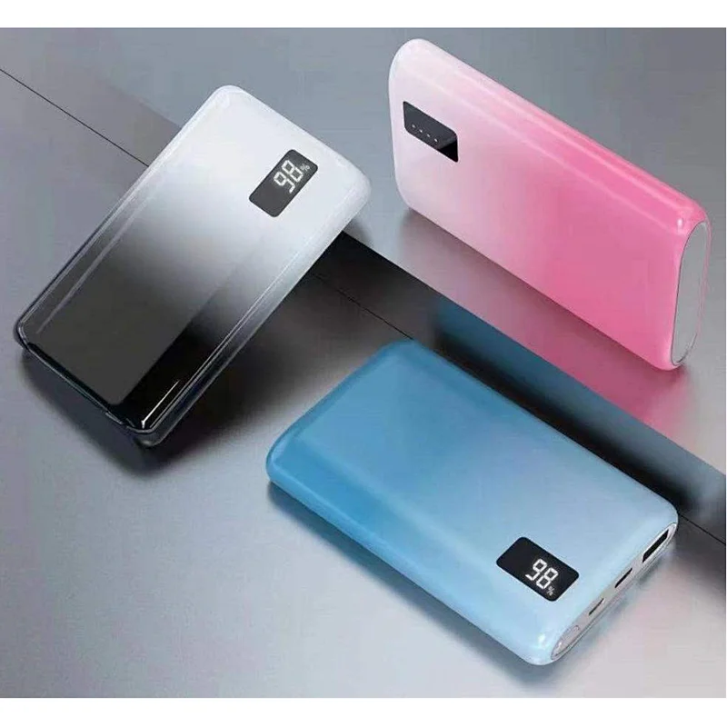 NEW Coolest Gradient color PD Power Bank 9000mah 10000mah with digital display PD20W+22.5W