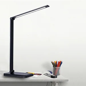 Wireless Charging with Brightness adjusted LED Desk Lamp reading lamp