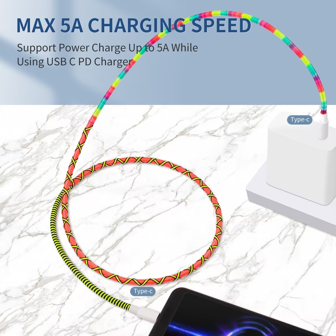 PD fast charging cable