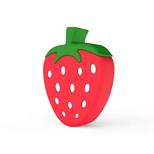 strawberry power bank personalized power bank 2200mah power bank
