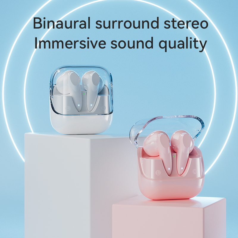 transparent tws earbuds