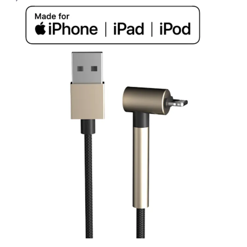 right angle mfi cable