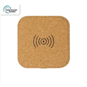 cork wireless charging pad